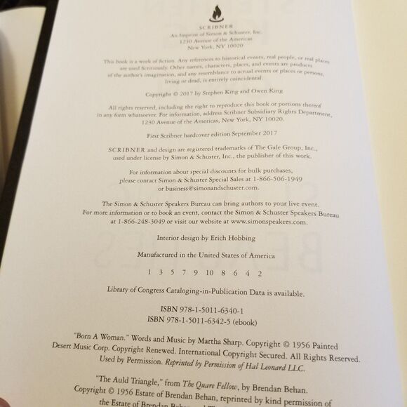 Sleeping beauties hardcover book by Stephen & Owen King 1st edition - Picture 6 of 7